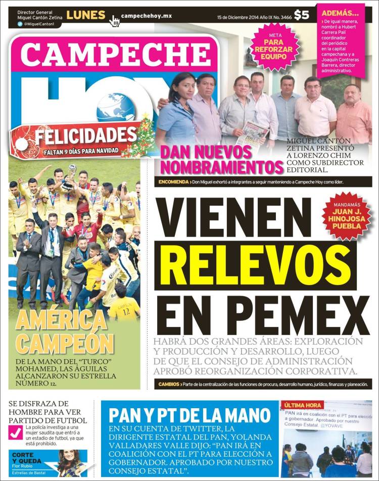 Campeche Hoy, Campeche
