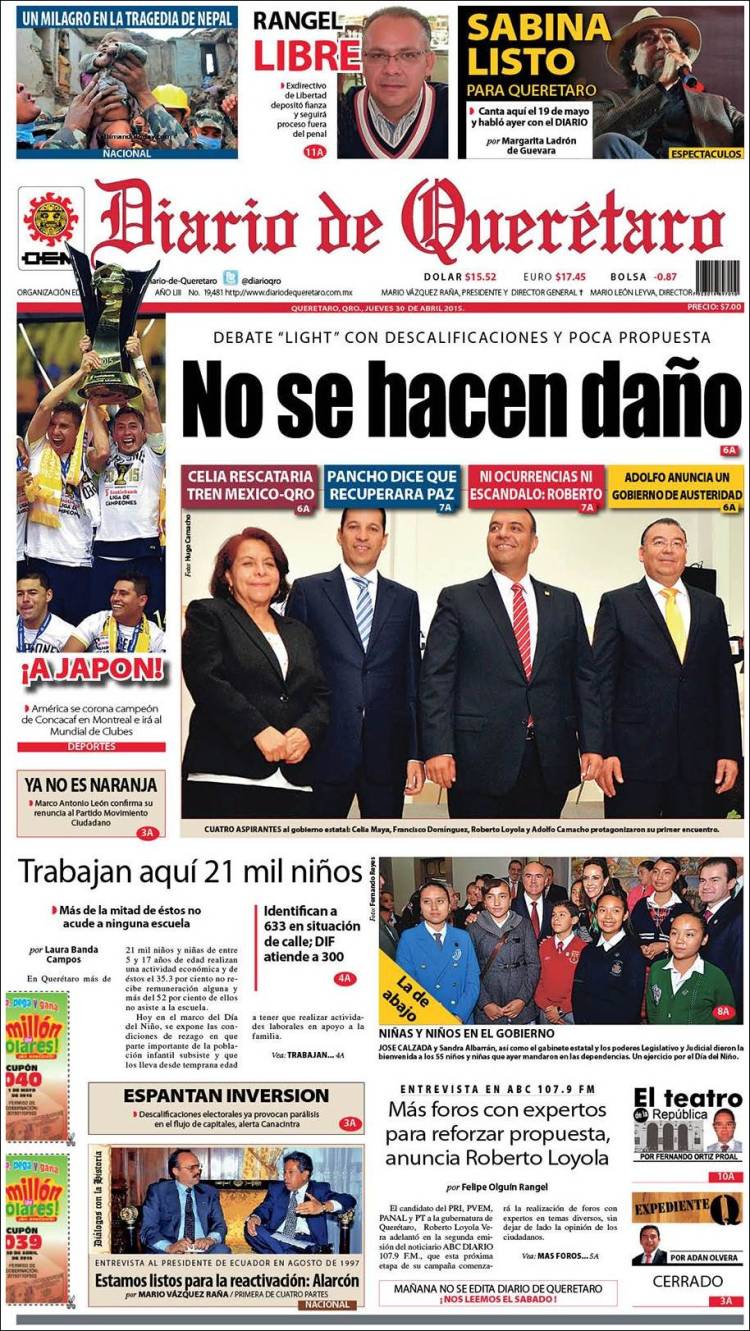 Diario de Querétaro, Querétaro