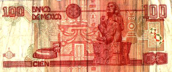 Billete de 100 pesos Mexico