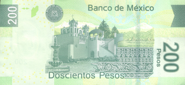 Nuevo Billete de 200 pesos Mexico