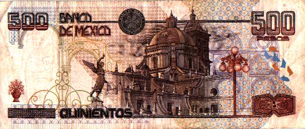Billete de 500 pesos Mexico