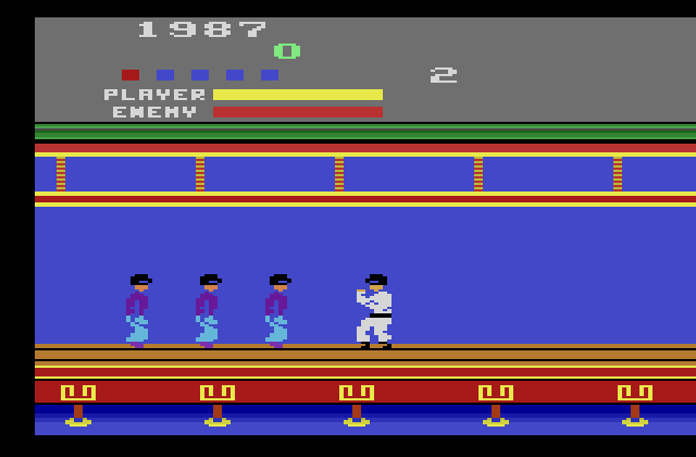 Kung-fu master Atari 2600